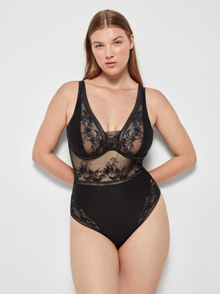 Body avec armatures, bonnets en mousse - OZE lingerie