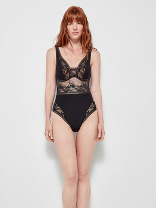 Body avec armatures, bonnets en mousse - OZE lingerie