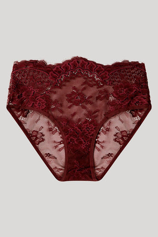 Culotte Taille Haute en dentelle - OZE lingerie