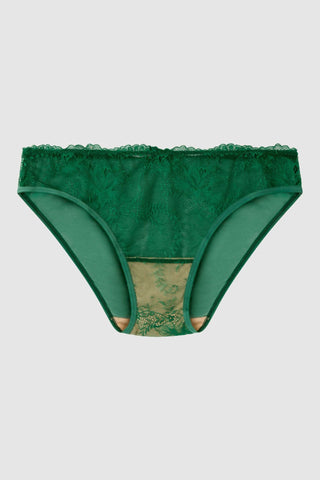 Culotte verte - OZE lingerie